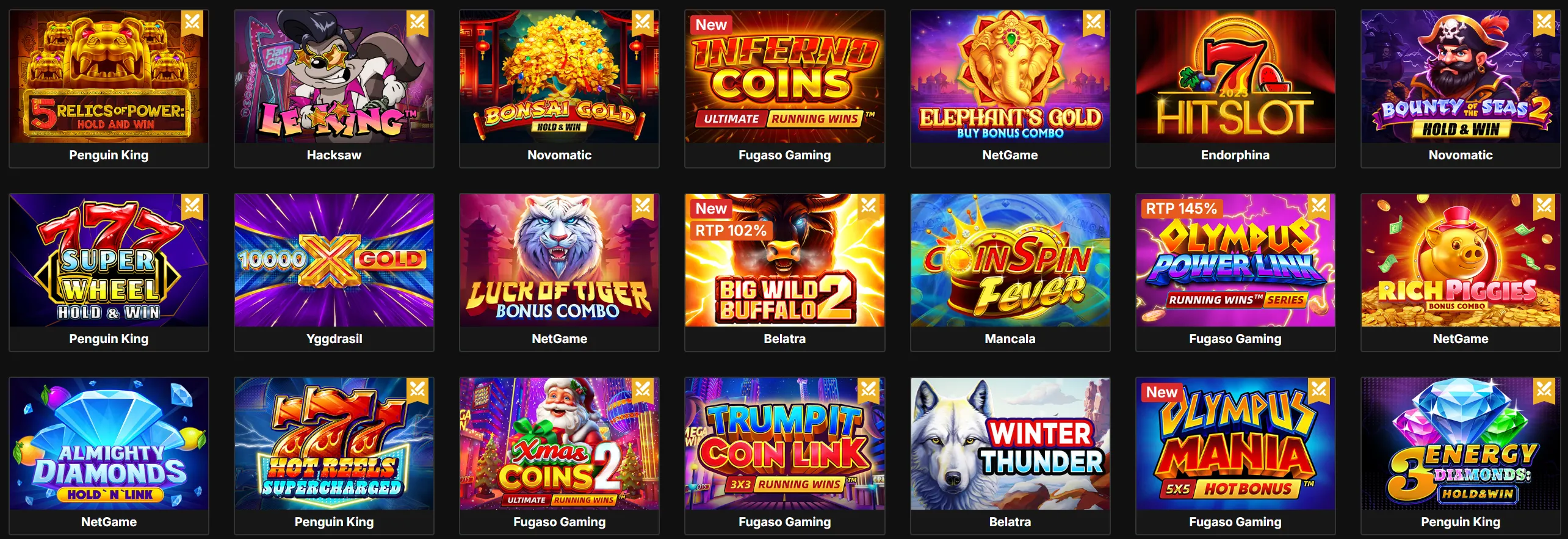 Crix Casino jackpot spellen
