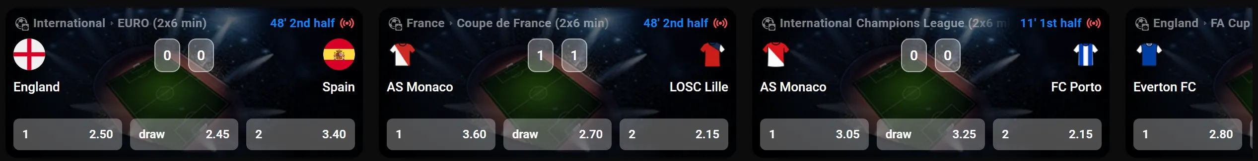 CrixCasino sportweddenschappen